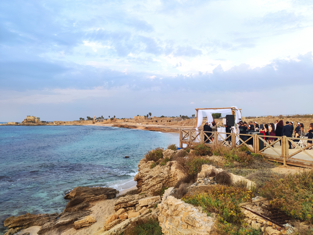 חתונה בקיסריה - צילום אייל פבזנר