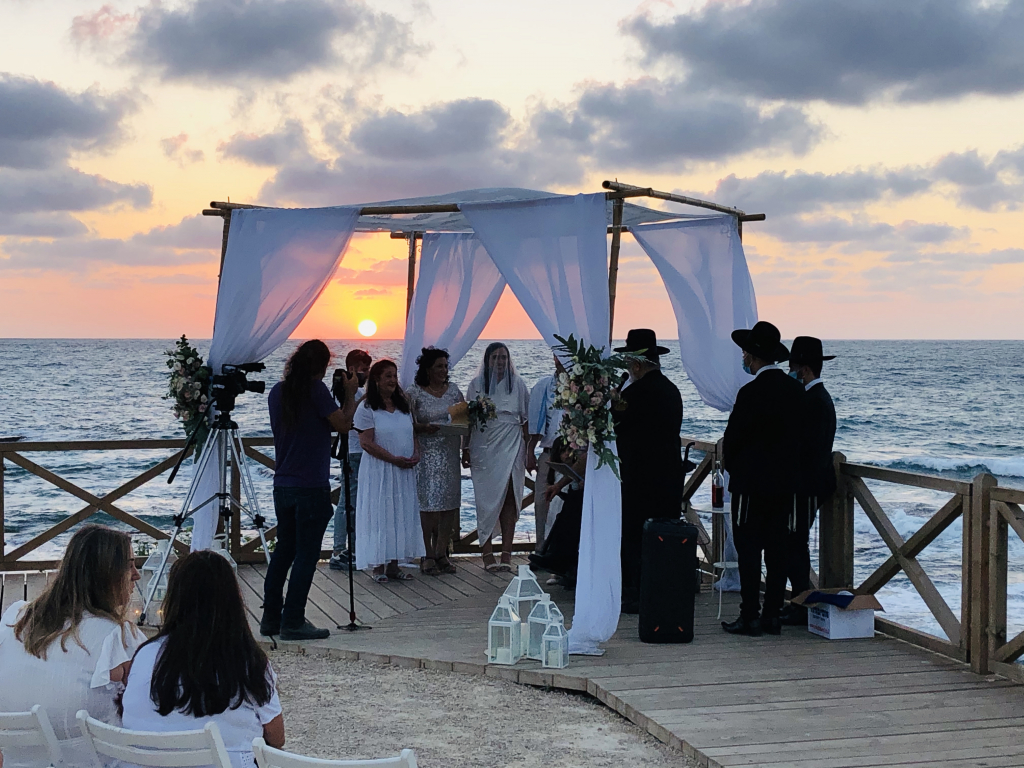 חופה בקיסריה צילם חגי דביר