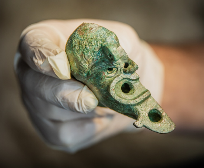 נר ברונזה- קובי הראתי, עיר דוד