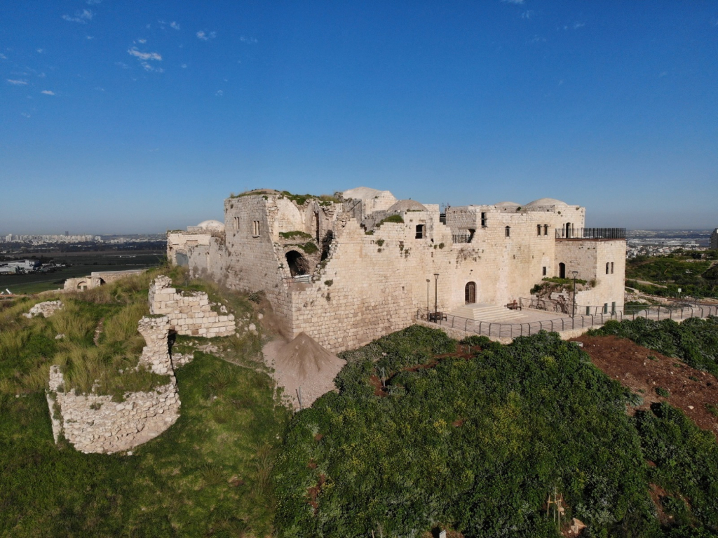 המצודה בגן הלאומי מגדל צדק. תומר עופרי רשות הטבע והגנים